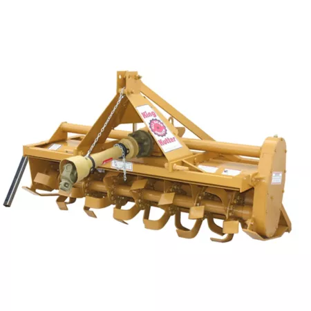 King Kutter 60 in Gear Tiller Yellow Cultivators & Tillers