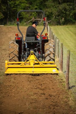 Image showing  6 ft. Gear Driven Tiller Yellow, TG-72-YK