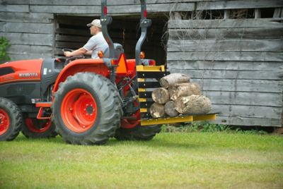 Image showing  Carry All Attachment, 1,000 lb. Capacity, Yellow