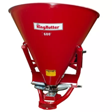 King Kutter Seeder Spreader Steel Red Spreaders & Seeders