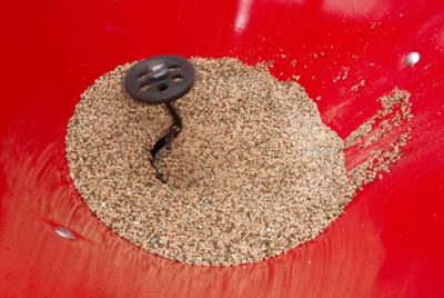 Image showing  Seeder Spreader, Steel, Red