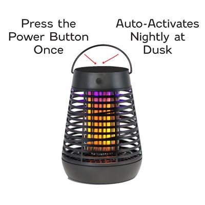 Image showing  Solar Barn Lantern Flying Insect Zapper