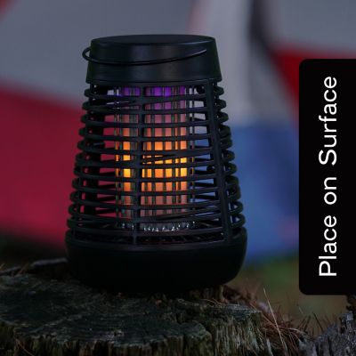 Image showing  Solar Barn Lantern Flying Insect Zapper