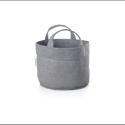 Coolaroo 2 gal. HDPE Fabric Grow Bag, Steel Grey