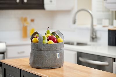 Image showing  5 gal. HDPE Fabric Grow Bag, Steel Grey