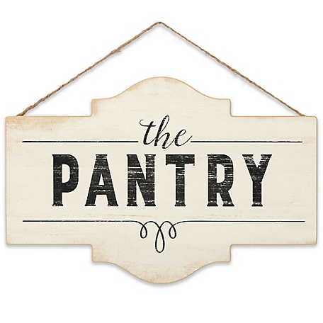 Open Road Brands The Pantry Hanging Wood Wall Art, 11.25 in. x 16.88 in. x 0.375 in.