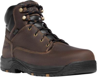 Danner ワークブーツ ブラウン レザー Danner Men's Caliper 6 in. Brown Work Boots, 12 D,Brown at Tractor