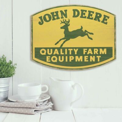Image showing  Quality Farm Equipment Wood Wall Decor, 19.5 in. x 13 in.