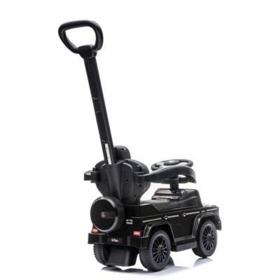 Image showing  Mercedes G-Wagon 3-in-1 Push Car, Ages 1.5-3, Black