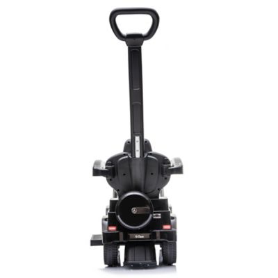 Image showing  Mercedes G-Wagon 3-in-1 Push Car, Ages 1.5-3, Black