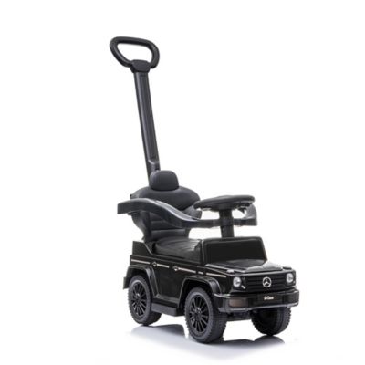 Image showing 5 th Best Ride On Cars Mercedes G-Wagon 3-in-1 Push Car, Ages 1.5-3, Black