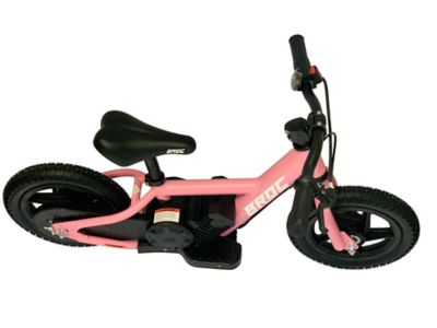 Image showing  Kids' 12 in. 2-Speed E-Bike, Pink