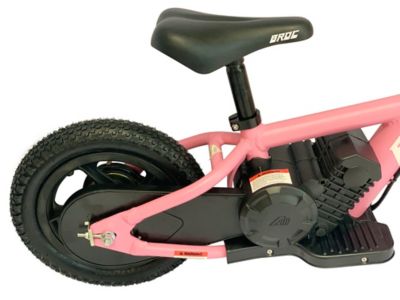 Image showing  Kids' 12 in. 2-Speed E-Bike, Pink