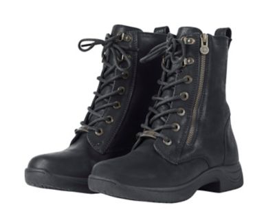 Dublin Tilly Waterproof Leather Zip and Lace-Up Boots