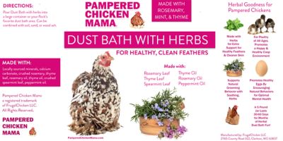 Image showing  Bathing Dust with All-Natural Herbs for Pet Chickens, 20 lb.
