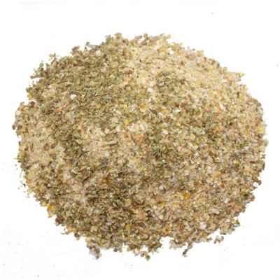 Pampered Chicken Mama Herbal Chick Starter Grower Poultry Feed with Oregano and Garlic, 10 lb.