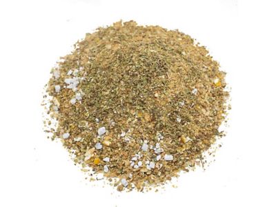 Image showing  Herbal 16% Protein Adult Layer Chicken Feed with Oregano, Garlic and Oyster Shells, 40 lb.