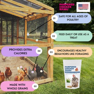 Image showing  Premium Scratch Poultry Feed with Herbs