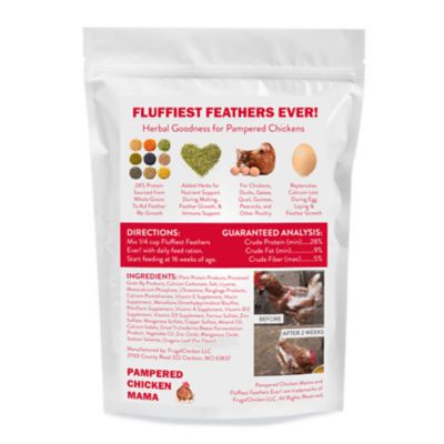 Image showing  Fluffiest Feathers Ever! Feather Treats for Pet Chickens, 5 lb.