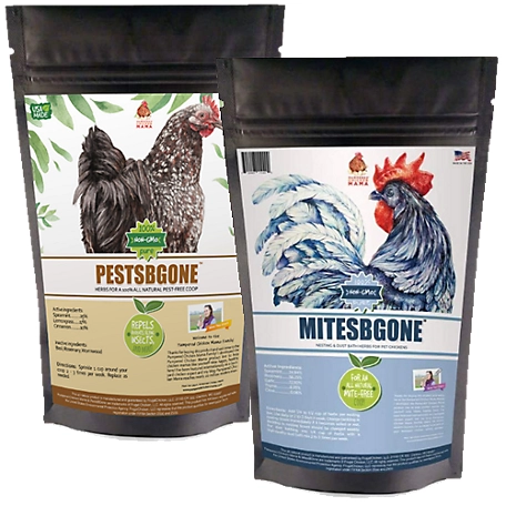 Pampered Chicken Mama MitesBGone and PestsBgone Chicken Nesting Herbs Bundle, 8 lb.