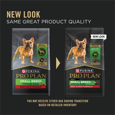 Image showing  Adult Small Breed Shredded Blend Beef and Rice Formula Dry Dog Food