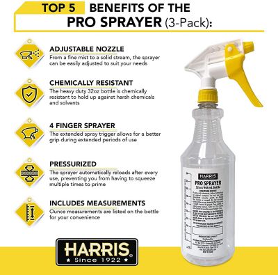 Image showing  32 oz. Professional Spray Bottle, 3-Pack