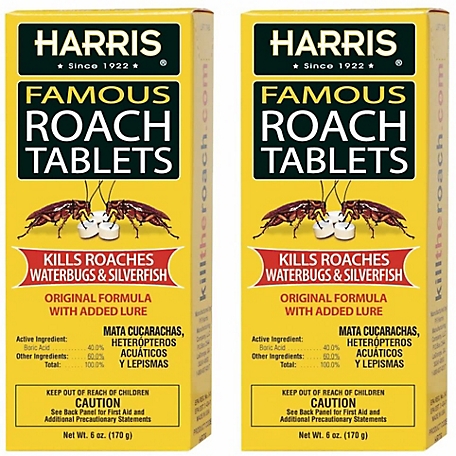 Harris 6 oz. Famous Roach Tablets, 2-Pack