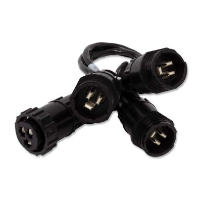 Ag Express Electronics 3-Pin AMP Double-Y Power Cable