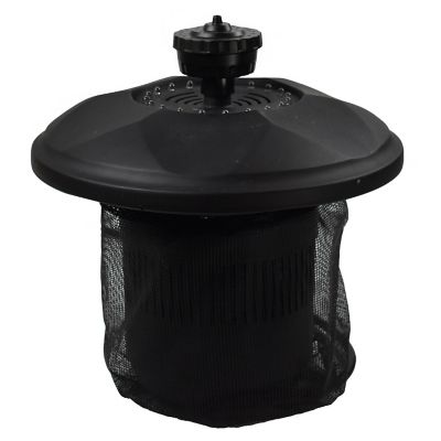 Pond Boss 13.40 in. Outdoor Floating Fountain with Lights, 75976