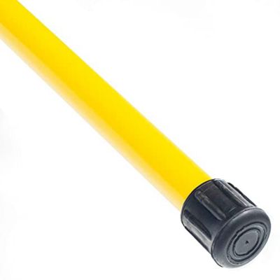 Image showing  Marvin 4 ft. Fiberglass Base Pole, Yellow