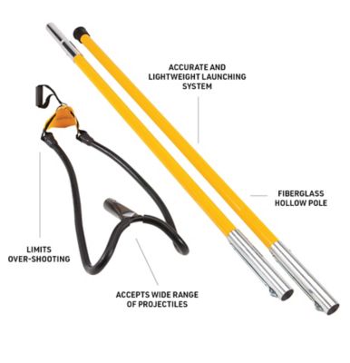 Image showing  Big Shot Throw Weight Set, 2 x 4 ft. Poles, Individually Boxed