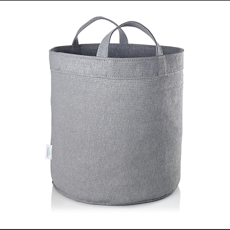 Coolaroo 10 gal. HDPE Fabric Grow Bag, Steel Grey