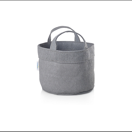 Coolaroo 5 gal. HDPE Fabric Grow Bag, Steel Grey, Steel Gray