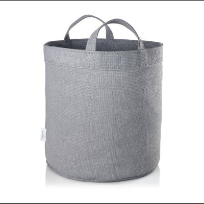 Coolaroo 10 gal. HDPE Fabric Grow Bags, Steel Grey, 5 pk.