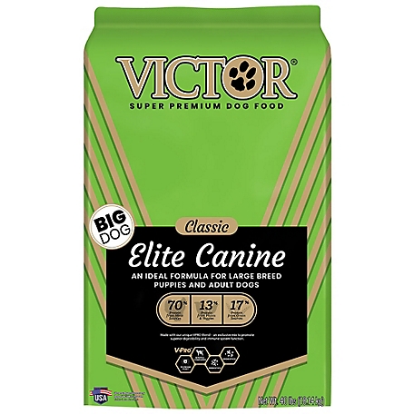 Victor Classic Elite Canine, Large Breed, All Life Stages, Dry Dog Food