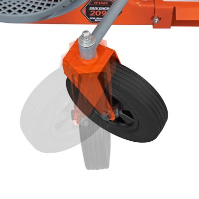 Image showing 6 th YARDMAX 150 MPH/1,200 CFM 209cc Gas Walk-Behind Leaf Blower
