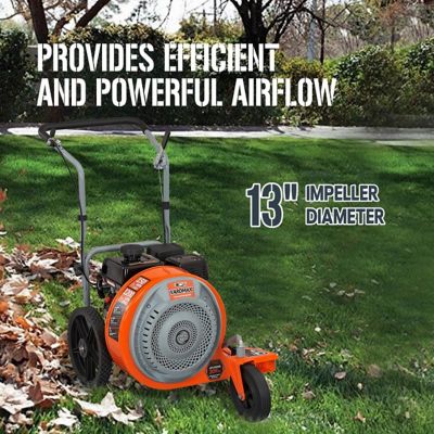 Image showing 10 th YARDMAX 150 MPH/1,200 CFM 209cc Gas Walk-Behind Leaf Blower