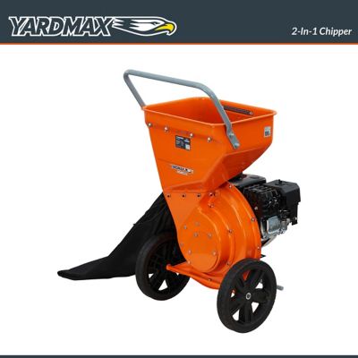 Image showing  3 in. Diameter 212cc Gas 2-in-1 Chipper