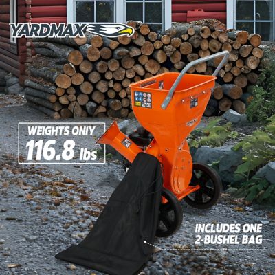 Image showing 10 th YARDMAX 3 in. Diameter 212cc Gas 2-in-1 Chipper