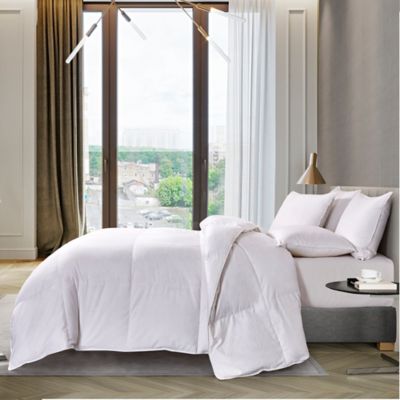 Image showing  Cotton European Goose Down Comforter, Extra Warmth