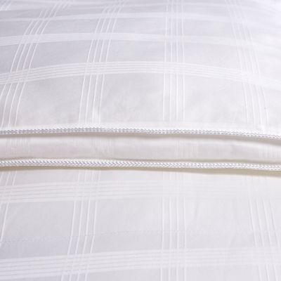 Image showing  Cotton Windowpane Duraloft Down Alternative Comforter, Extra Warmth