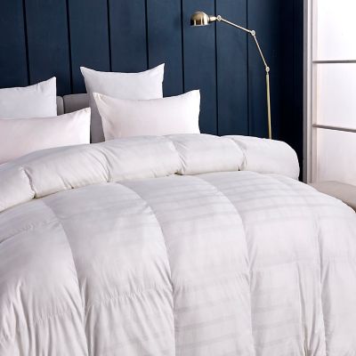 Image showing  Cotton Windowpane Duraloft Down Alternative Comforter, Extra Warmth