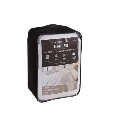 Image showing  Naples All-Season Sateen Cotton Down Alternative Comforter