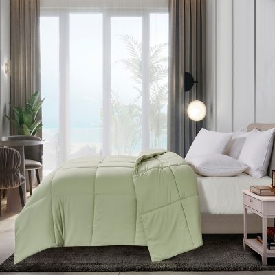 Image showing  All-Season Microfiber Color Down Alternative Comforter