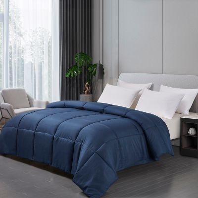 Image showing  All-Season Microfiber Color Down Alternative Comforter