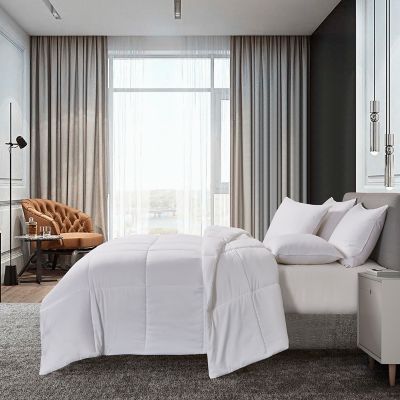 Image showing  All-Season Microfiber Color Down Alternative Comforter