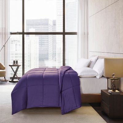 Image showing  All-Season Microfiber Color Down Alternative Comforter