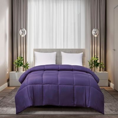 Image showing  All-Season Microfiber Color Down Alternative Comforter