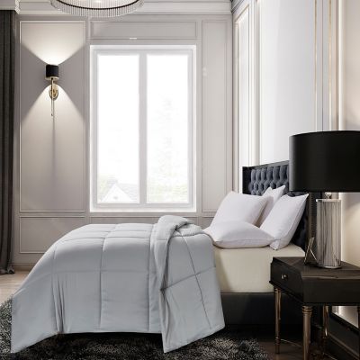 Image showing  All-Season Microfiber Color Down Alternative Comforter