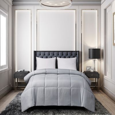 Image showing  All-Season Microfiber Color Down Alternative Comforter